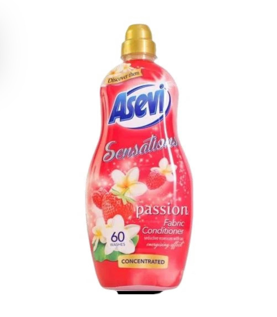 Asevi Fabric Softener Sensations Strawberry Passion 60 Wash 1440ml