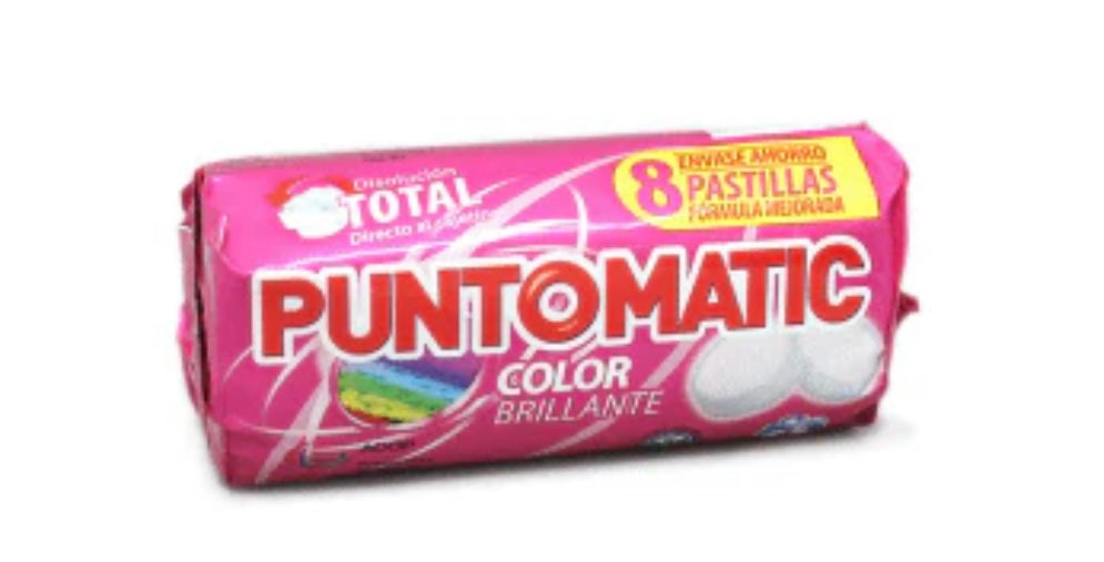 Colour Puntomatic detergent & whitening tablets